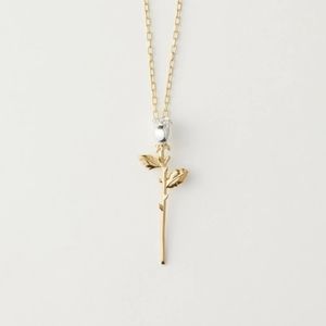 Ambush Rose charm necklace 925
